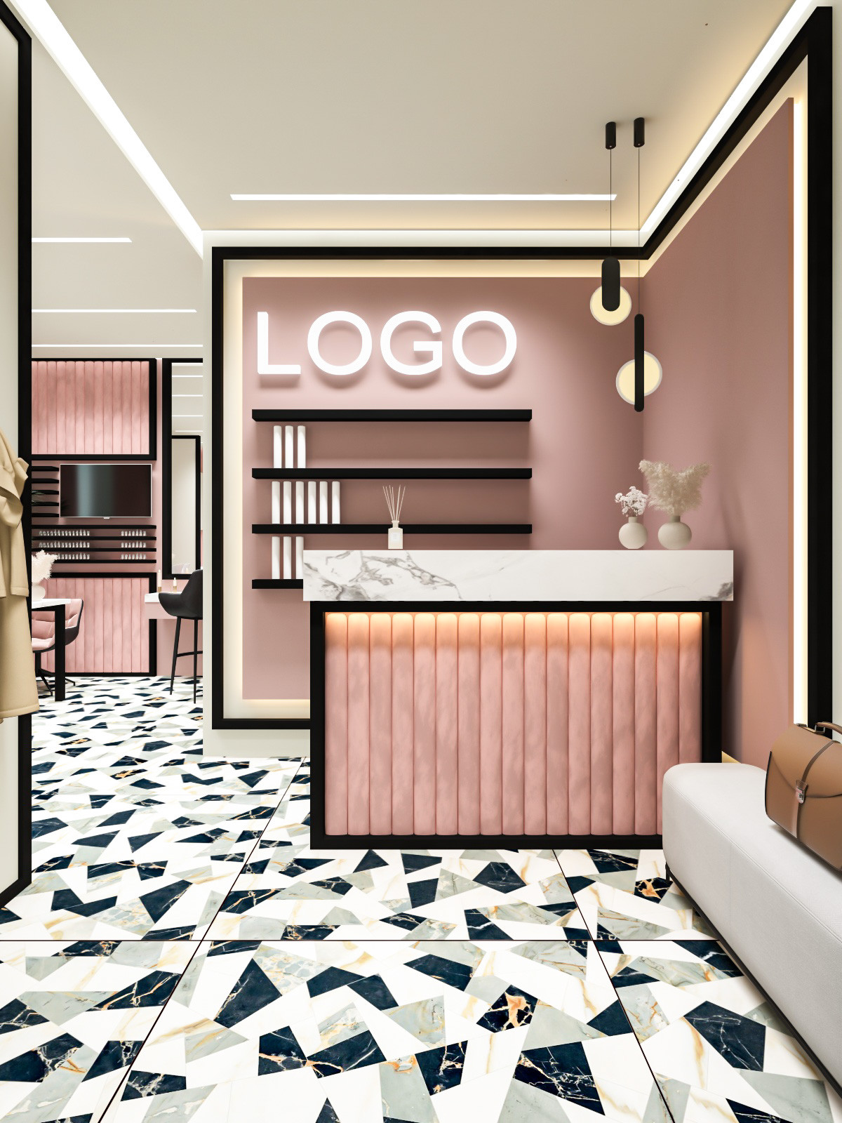 Дизайн салона красоты