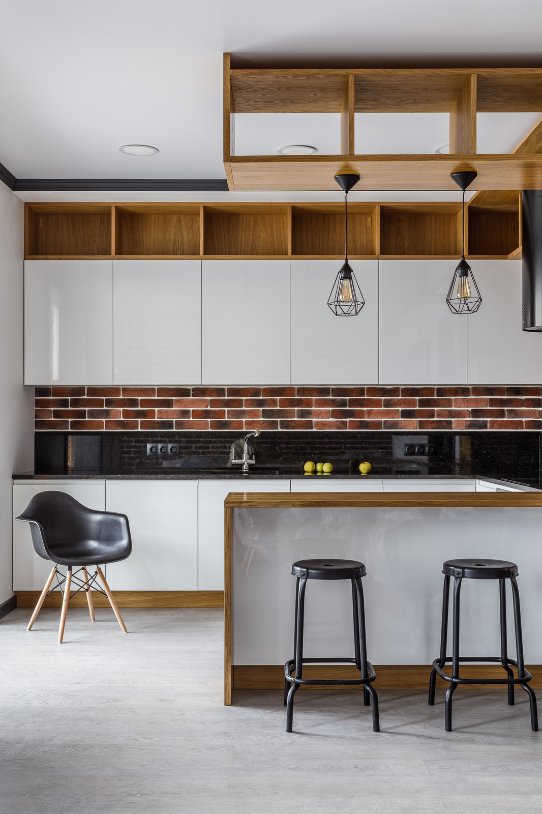 Кухонный гарнитур в стиле лофт