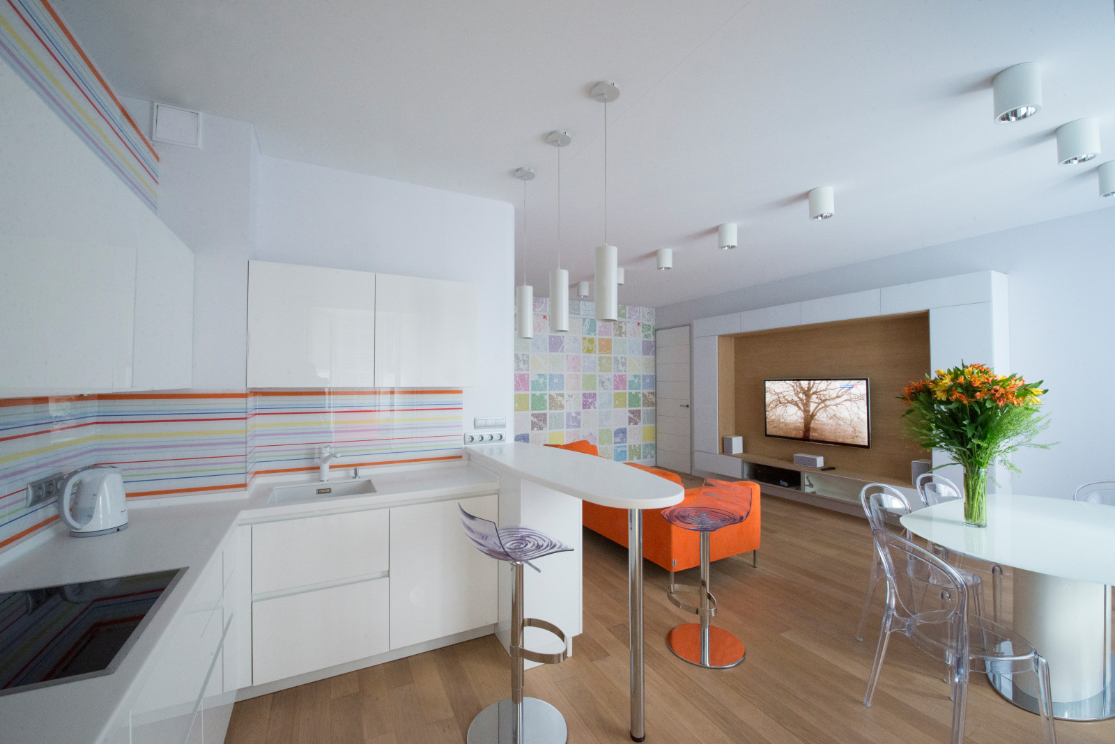 "Хромотерапия" - квартира в Москве