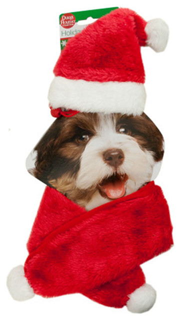 kole imports bulk buys holiday pet santa hat and scarf kole imports bulk buys holiday pet santa hat and scarf