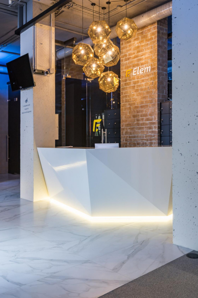 Дизайн интерьера фитнес центра.