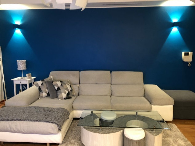La nuova decorazione in salone
