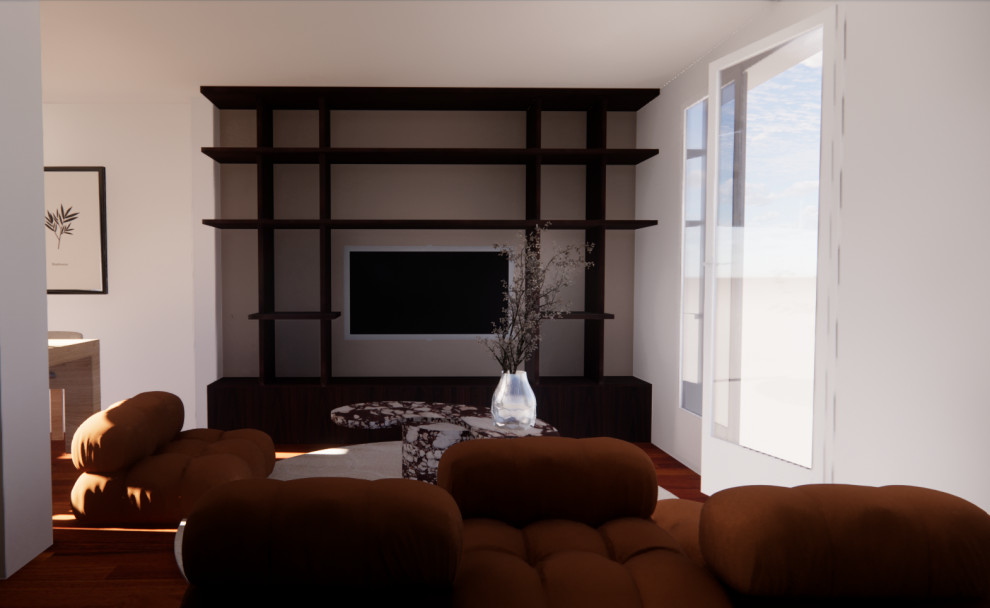 Courbevoie - Projet Laguna | Rénovation rez-de-chaussée, 40m²