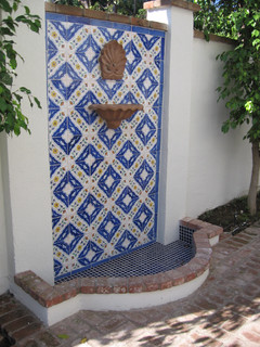 Hand Painted Tile Fountains