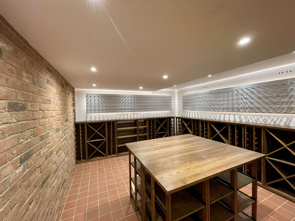 Inspiration for a medium sized classic wine cellar in Essex.