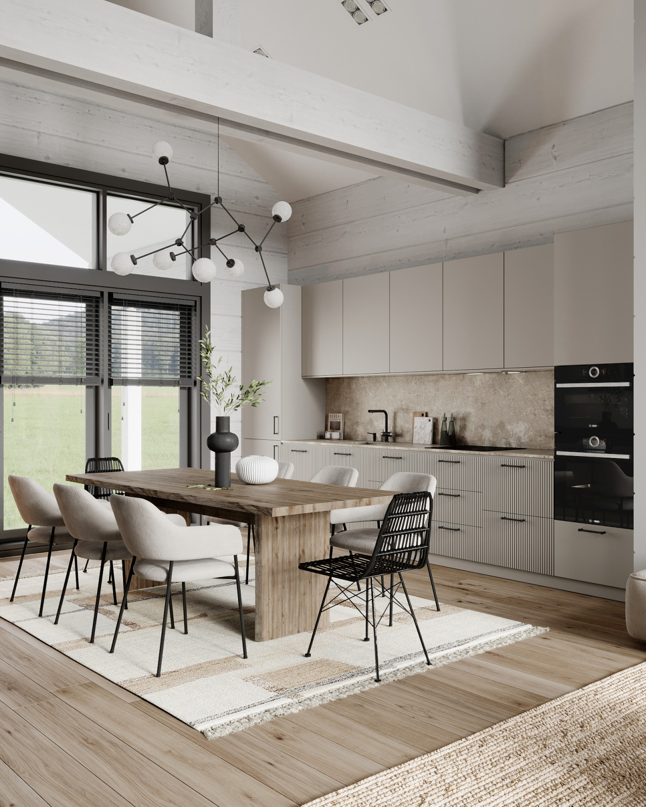 Разработка дома-образца для выставки загородной недвижимости Open Village