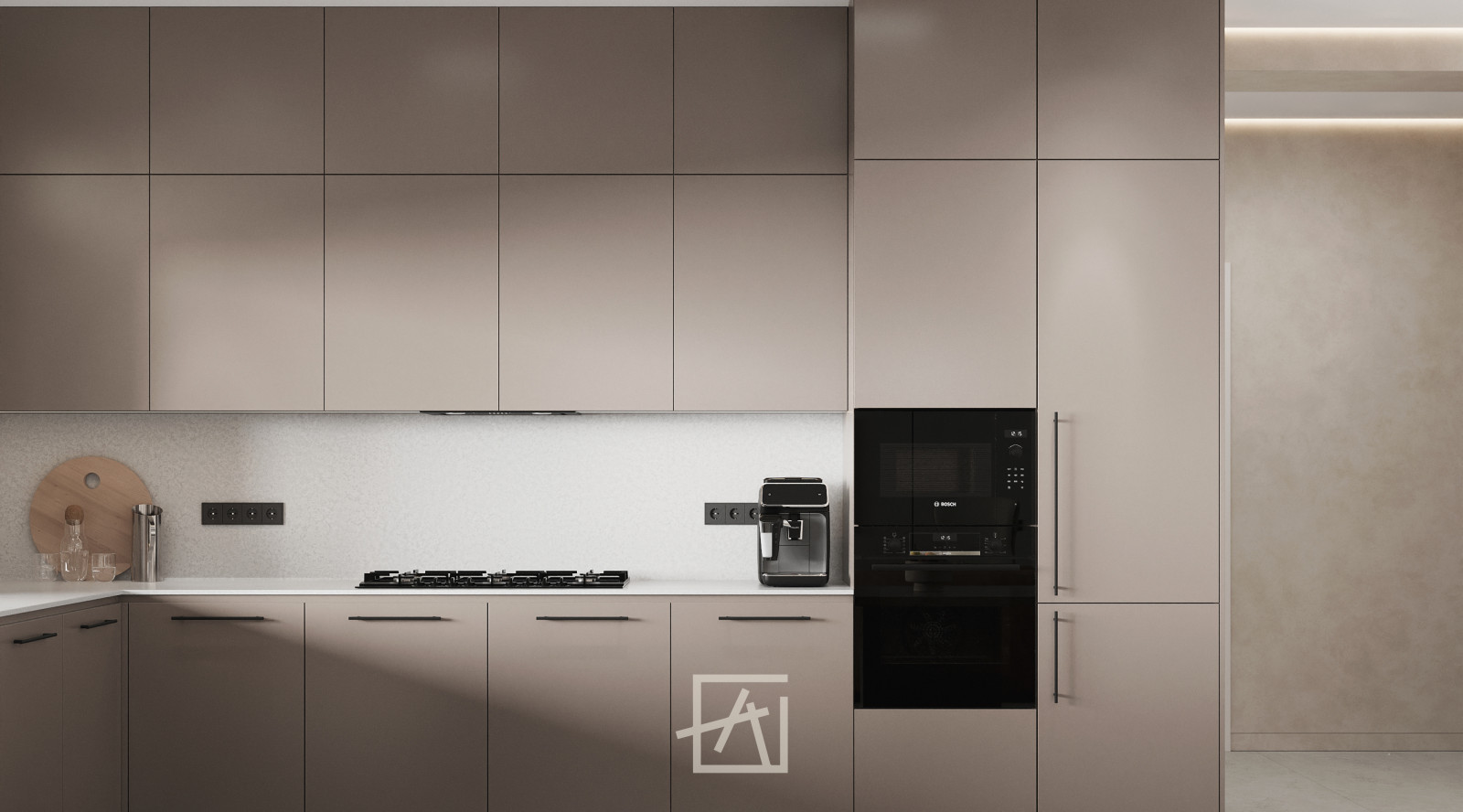 Кухня-гостиная 56 м²