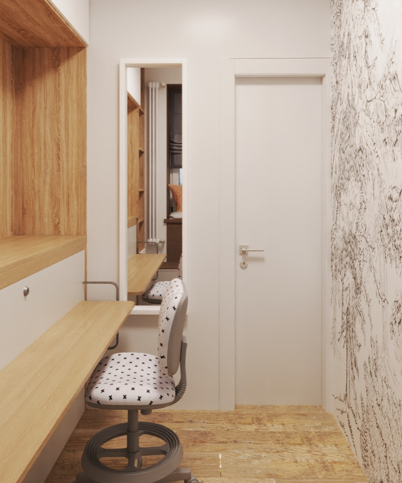 Маленькая площадь: переделка коммуналки в студию