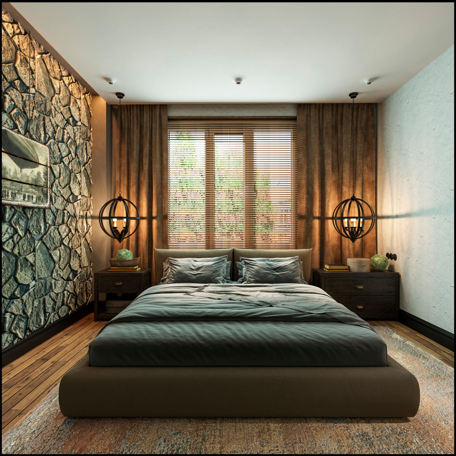 Дизайн апарт комплекса/гостиницы в стиле шале 250 м2