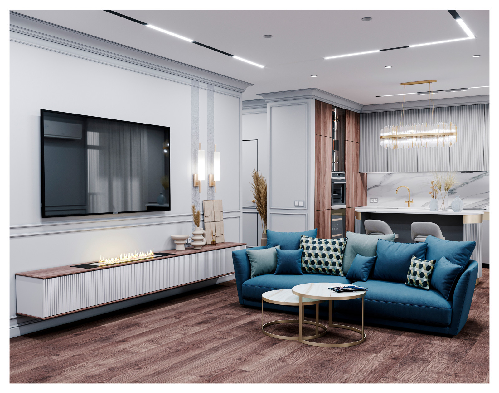 Квартира молодой девушки в Scandis