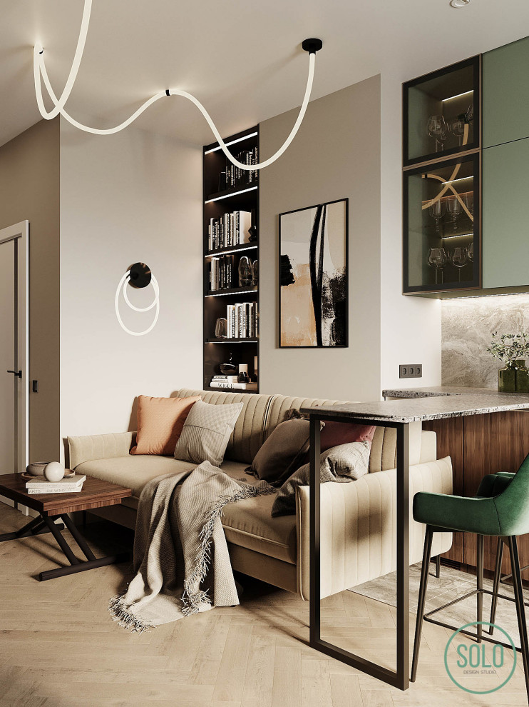 Современный интерьер для молодой семьи