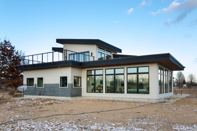 Merlin Way Custom Home modern-exterior