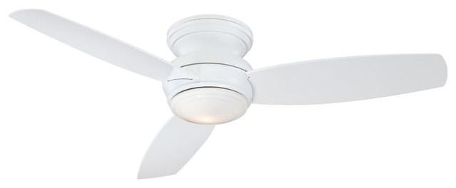 Minka Aire Traditional Concept 52 in. LED Indoor/Outdoor White Ceiling Fan