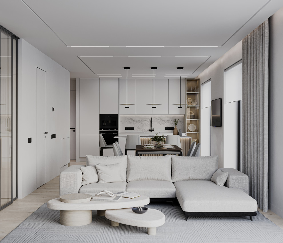 Проект оформления интерьера квартиры 90 кв.м