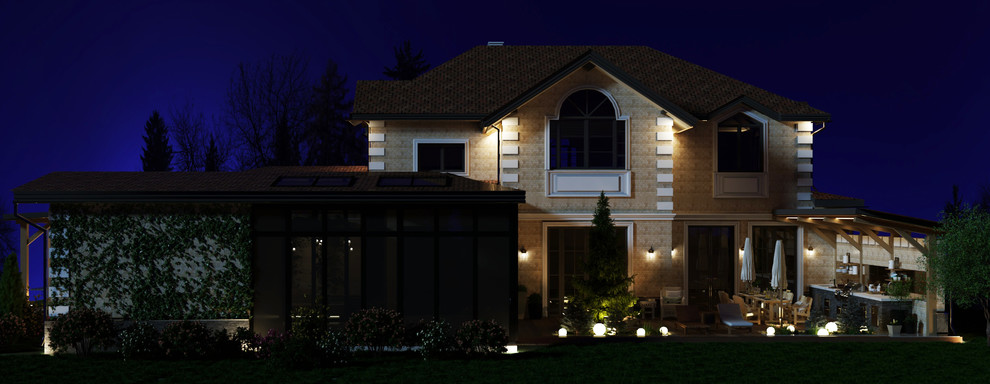 Частный жилой дом для семьи из пяти человек