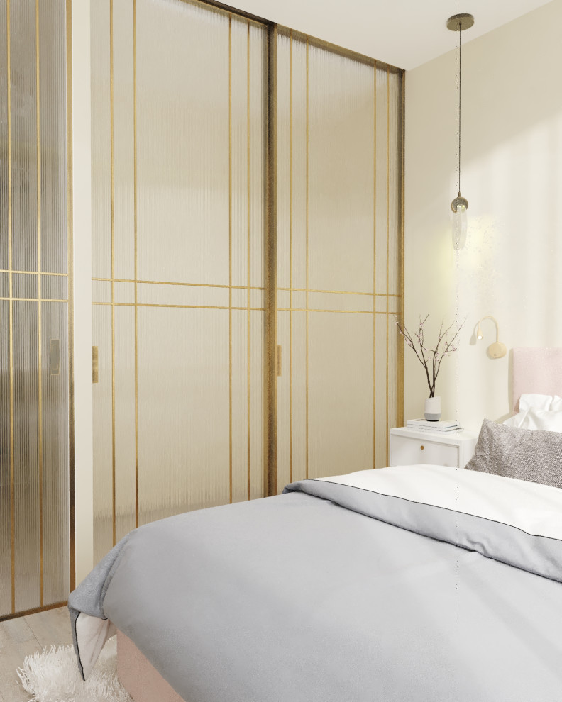 Проект "Белее белого" спальня