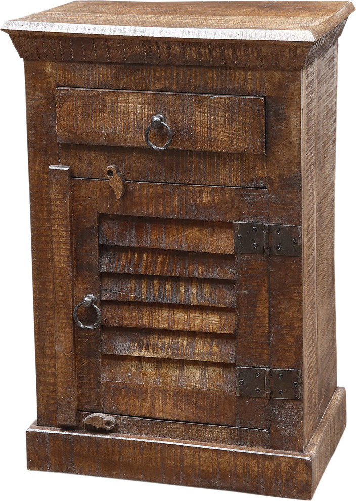 Ridge Nightstand Rustic Nightstands And Bedside Tables By Hedgeapple