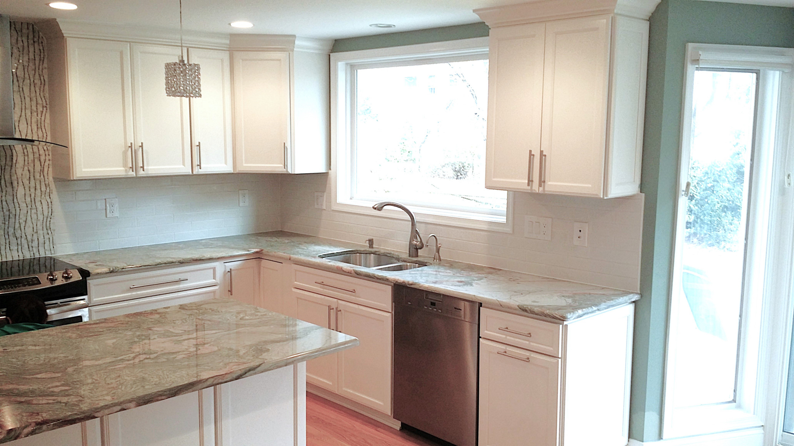Earth-tone Countertop Kitchen