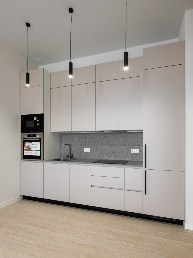 однушка в светлых тонах