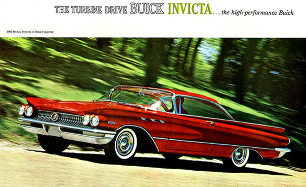 1960 Buick Invicta 2-Door Hardtop, Promotional Advertising Poster -  Midcentury - Prints And Posters - by Poster-Rama | Houzz