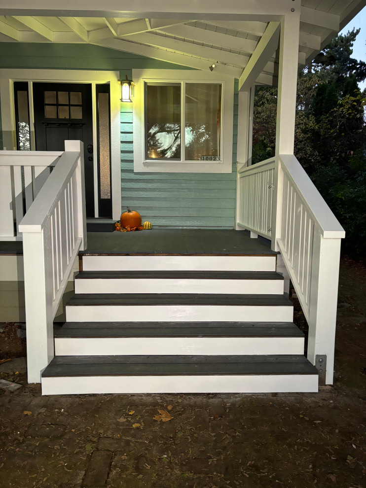 Deck Railing, Steps