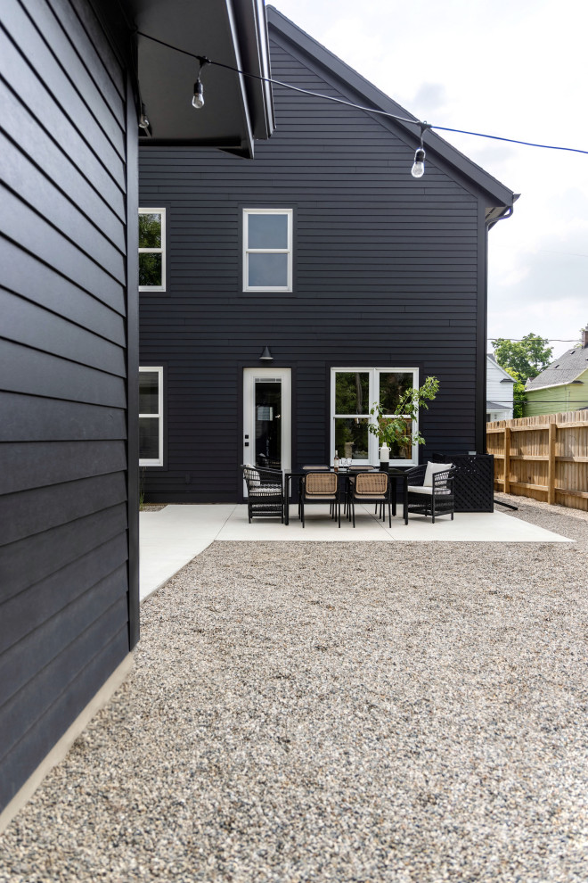 Trendy home design photo in Grand Rapids