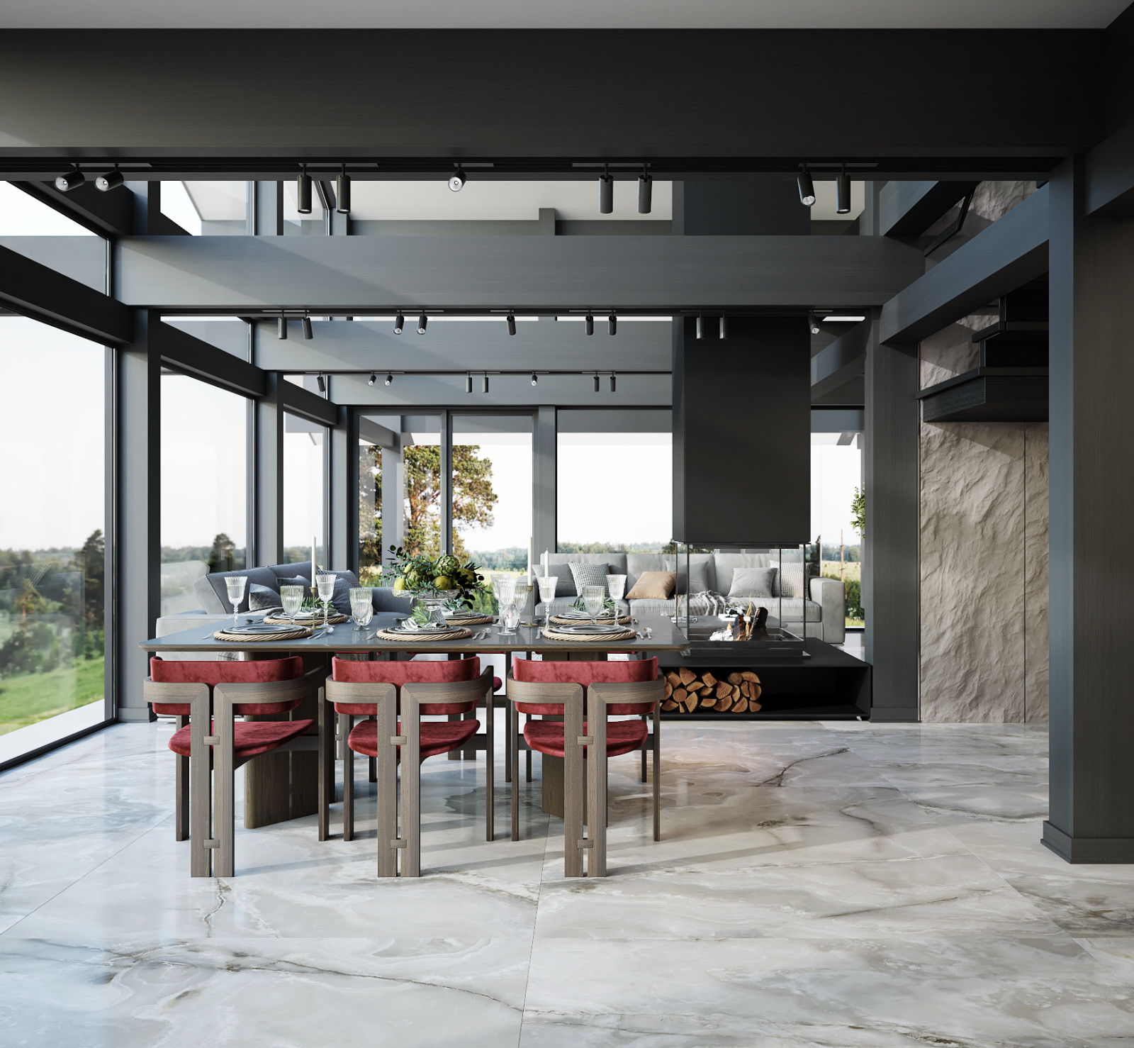 Дом фахверк первый этаж