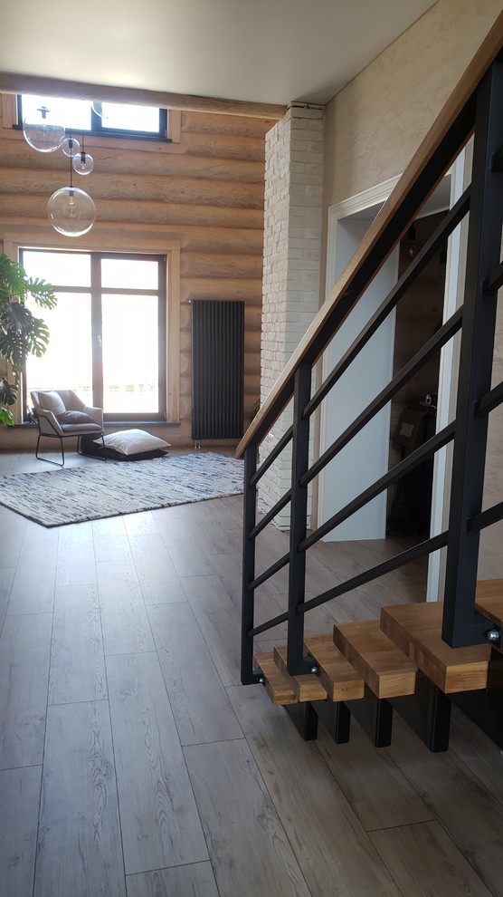 Лестница для стиля лофт