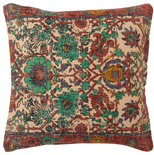 Global Pillow Cover Only Square 30 X30 Mediterranean