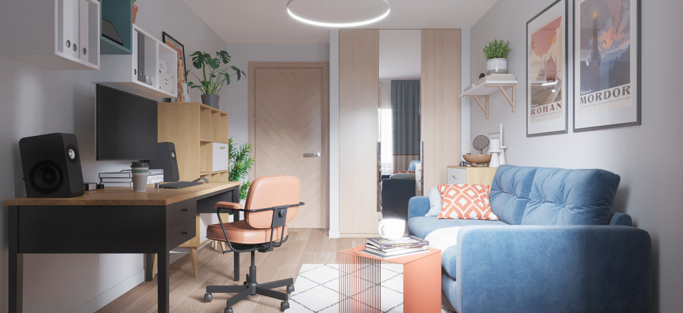 ДИЗАЙН ДВУХКОМНАТНОЙ КВАРТИРЫ 68 КВ.М