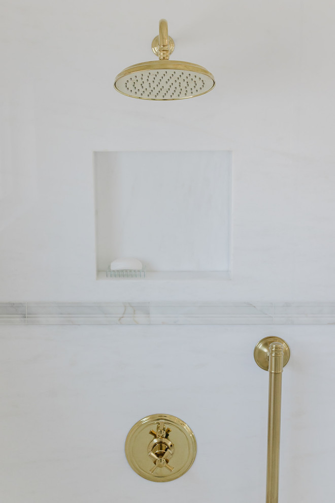 Timeless Marble Moroccan Bathroom Renovation