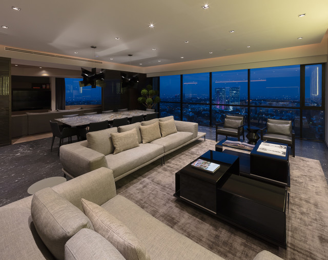 Departamento CH moderne-dagligstue
