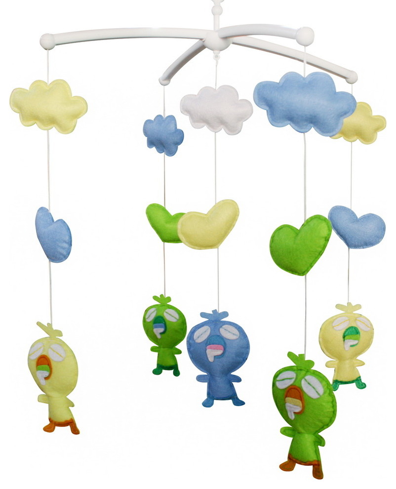baby boy musical mobile