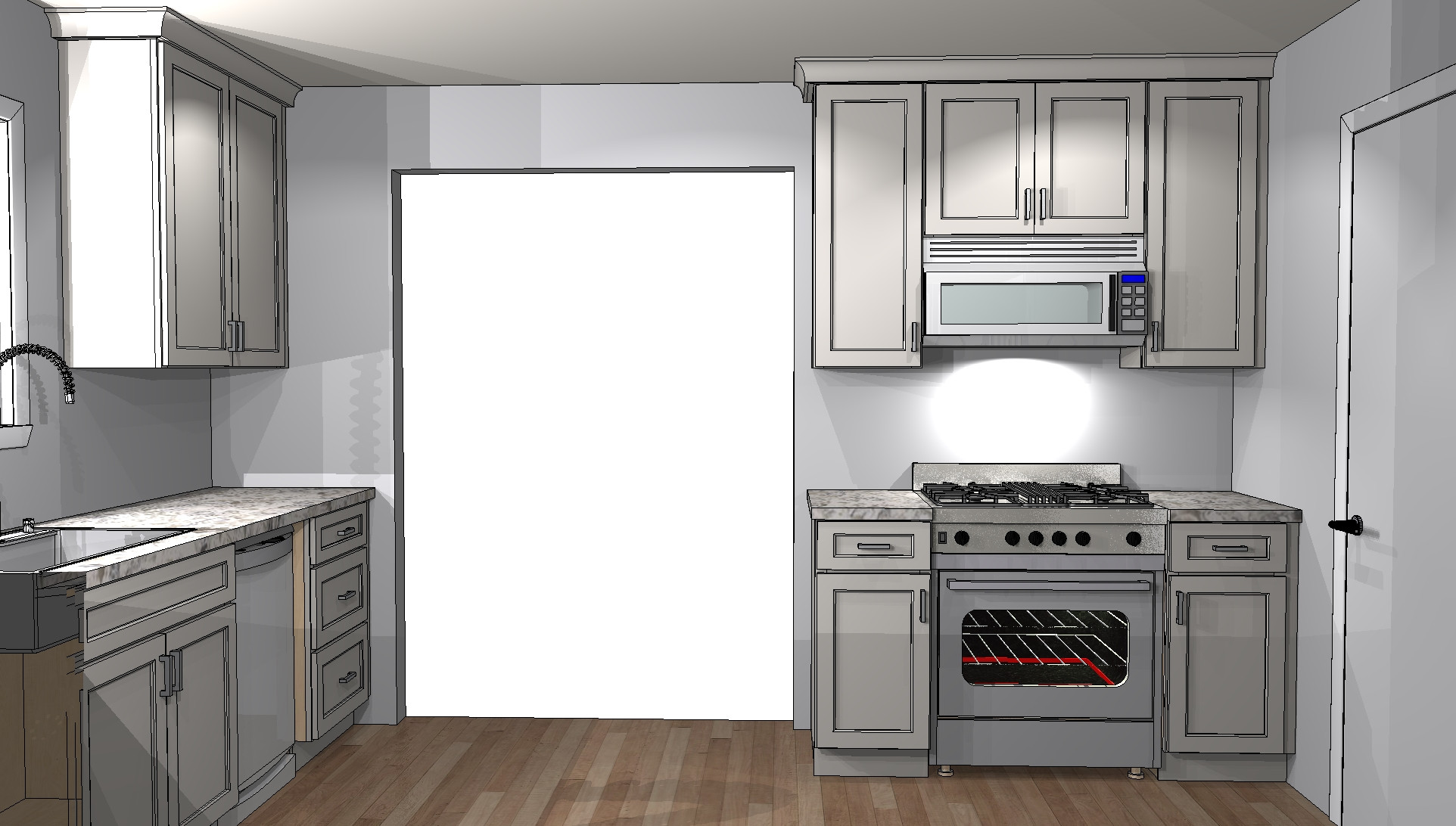 East Sacramento Enlarge Kitchen/Remodel