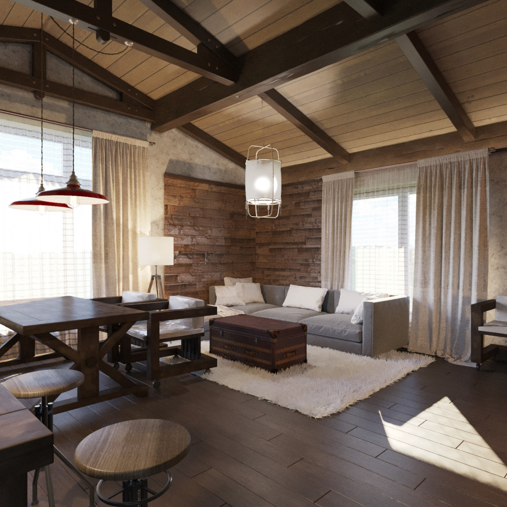 Интерьеры дома в Леоновском