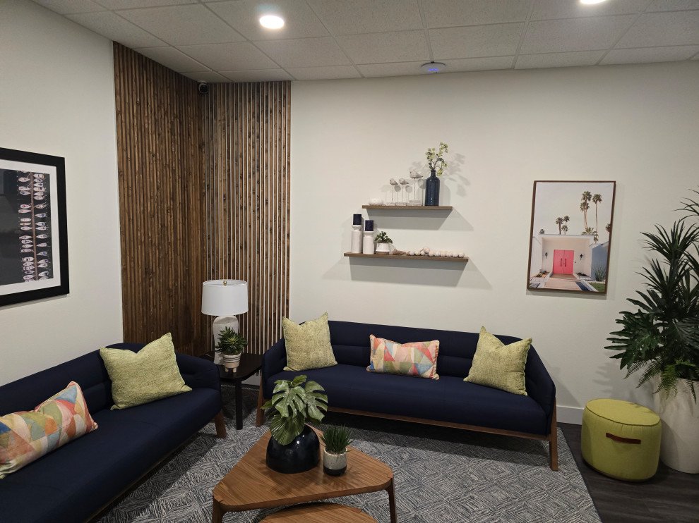 Custom Modern Office Waiting Room