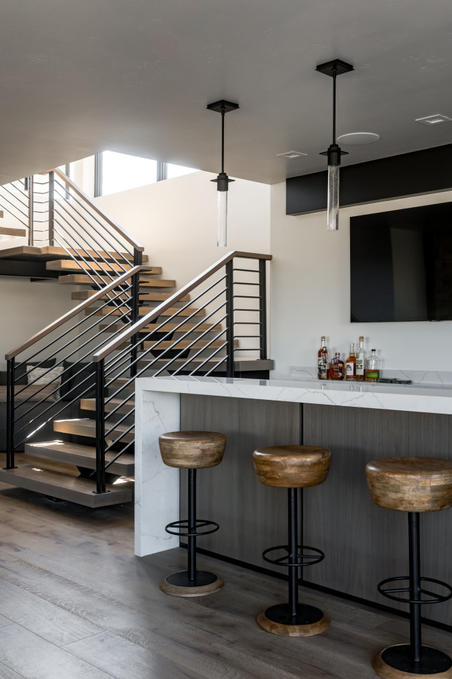 Park City Home - Contemporary - Home Bar - Salt Lake City - by Michelle ...
