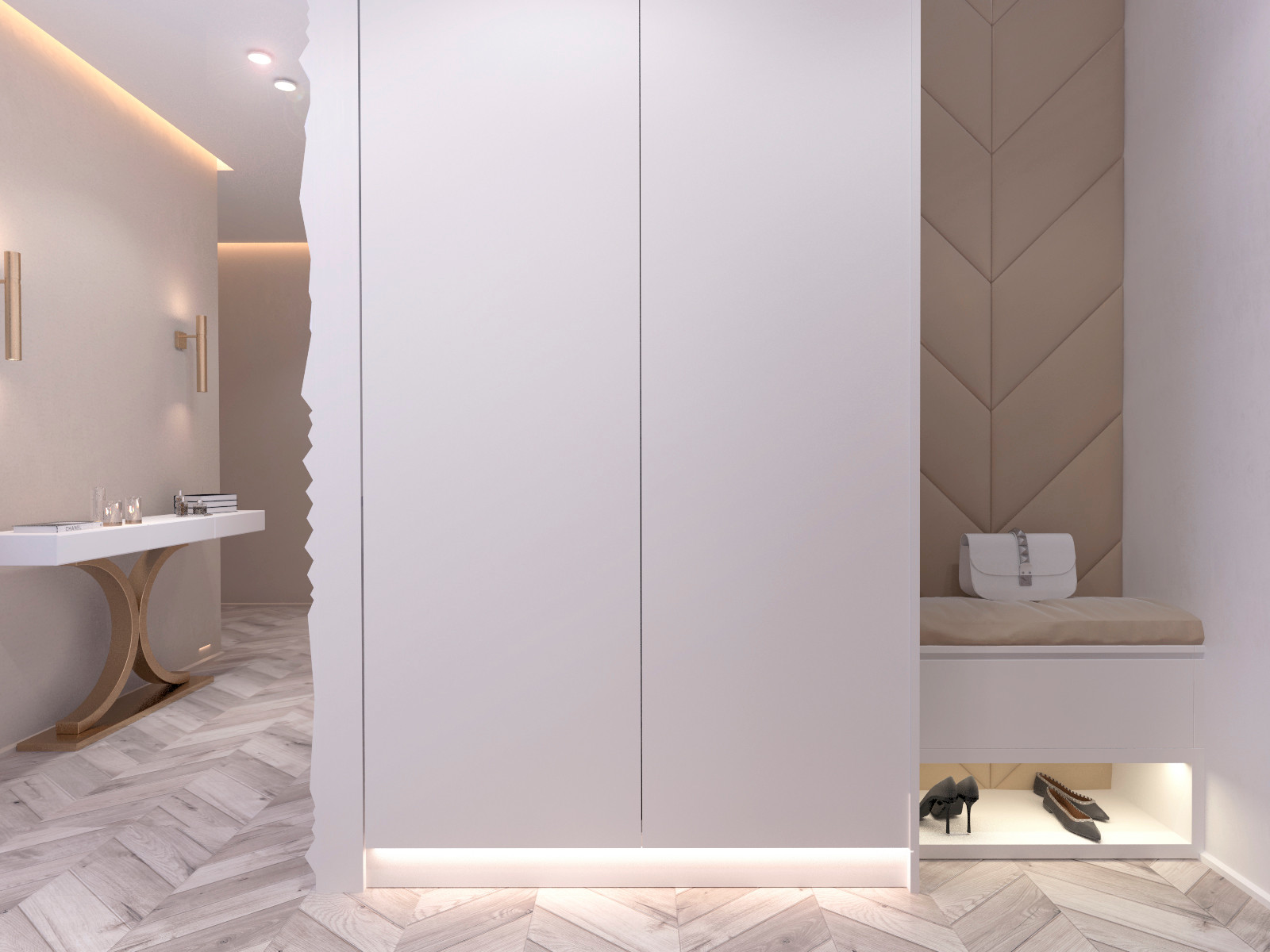 Дизайн-проект 4х комнатной квартиры г. Москва, ЖК Кутузов Life