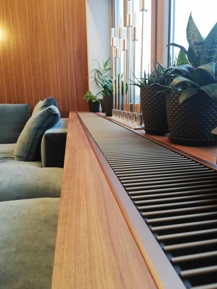 Внутрипольные конвекторы