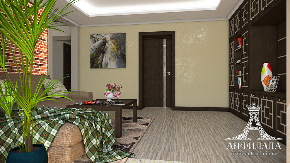 Дизайн-проект интерьера гостиной