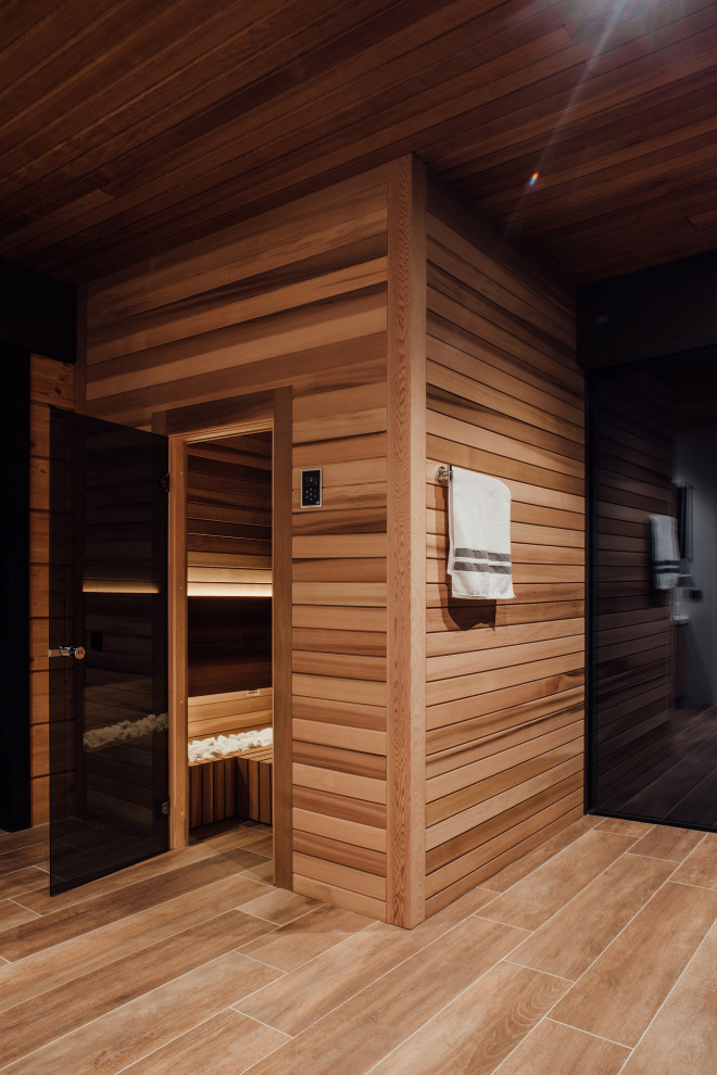 Сауна  в фахверке