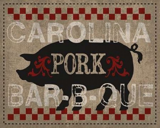 Carolina BBQ Poster Print by Melody Hogan - Item # VARPDXMHRC199B, 24 x ...