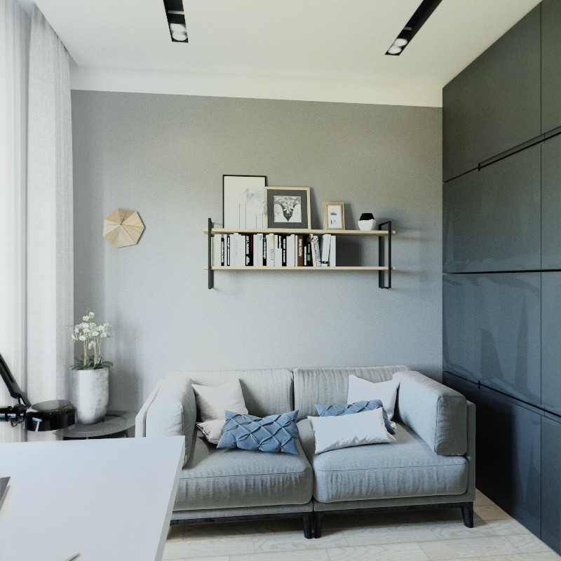 Дизайн интерьера таунхауса в поселке Бобры