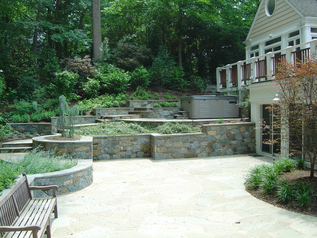 Before / After american-traditional-patio
