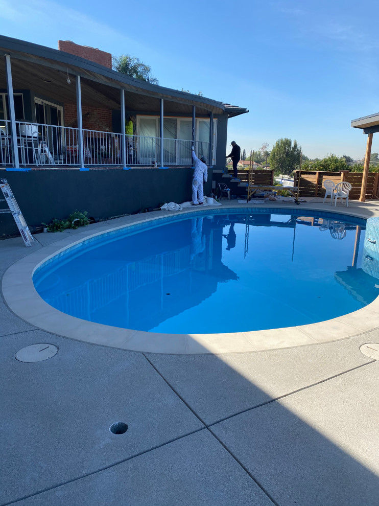 Pool remodeling