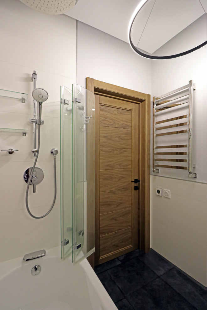 Квартира в Москве. Ванная комната 3,6 кв.м