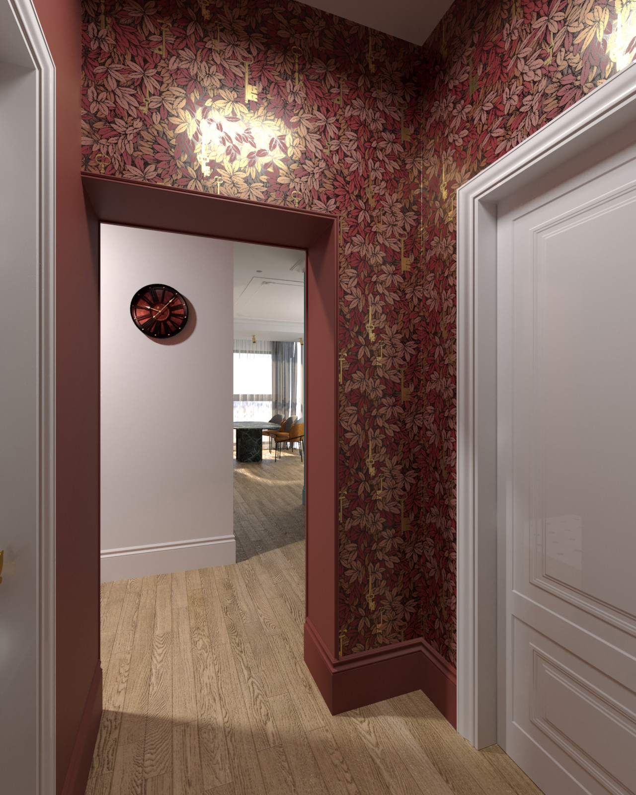 Трёхкомнатная квартира  101 м.кв.