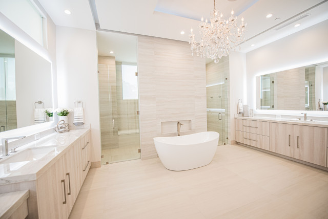 Plantation New Construction minimalistisch-badezimmer