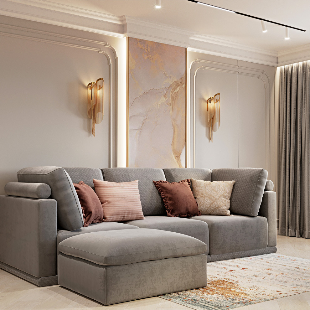 проект "Классика в Тюменке на 100 м2"