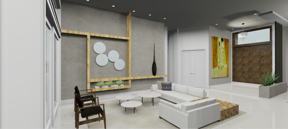 Home design - modern home design idea in Miami